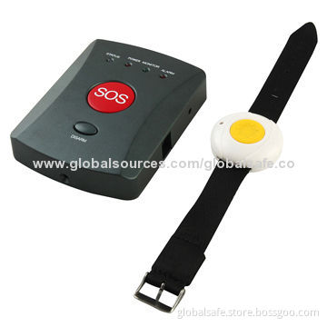 Old/kid emergency SOS press, alarm with flash light and sound